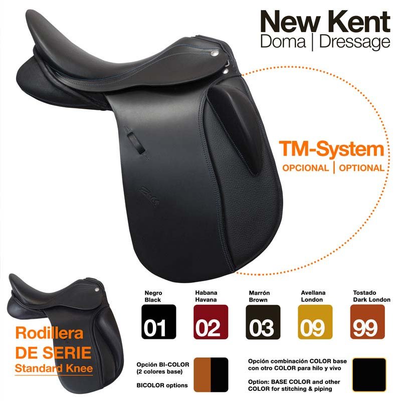 Zaldi New Kent with tm Dressursadel