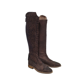 Lipica Newburry Brun leopard nubuk