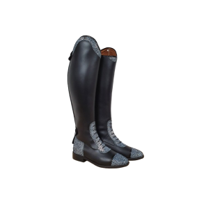 Lipica Maidstone Sort m/bl leopard