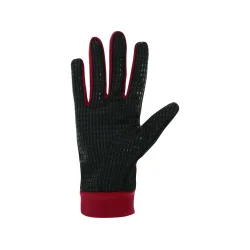 Equitheme Knit Handske Sort/r�d
