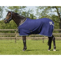 Fleecedkken med ornament QHP