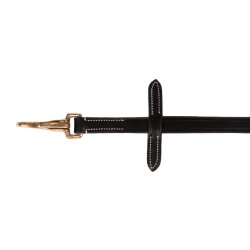 QHP Bidl�s Anatomisk Trense Guld/Sort