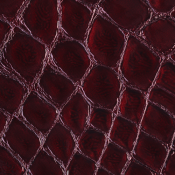 oxblood faux croc gloss