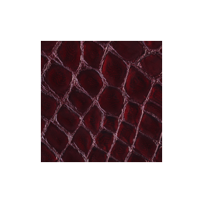 oxblood faux croc gloss