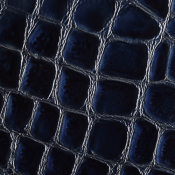 royal blue faux croc gloss