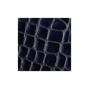 royal blue faux croc gloss