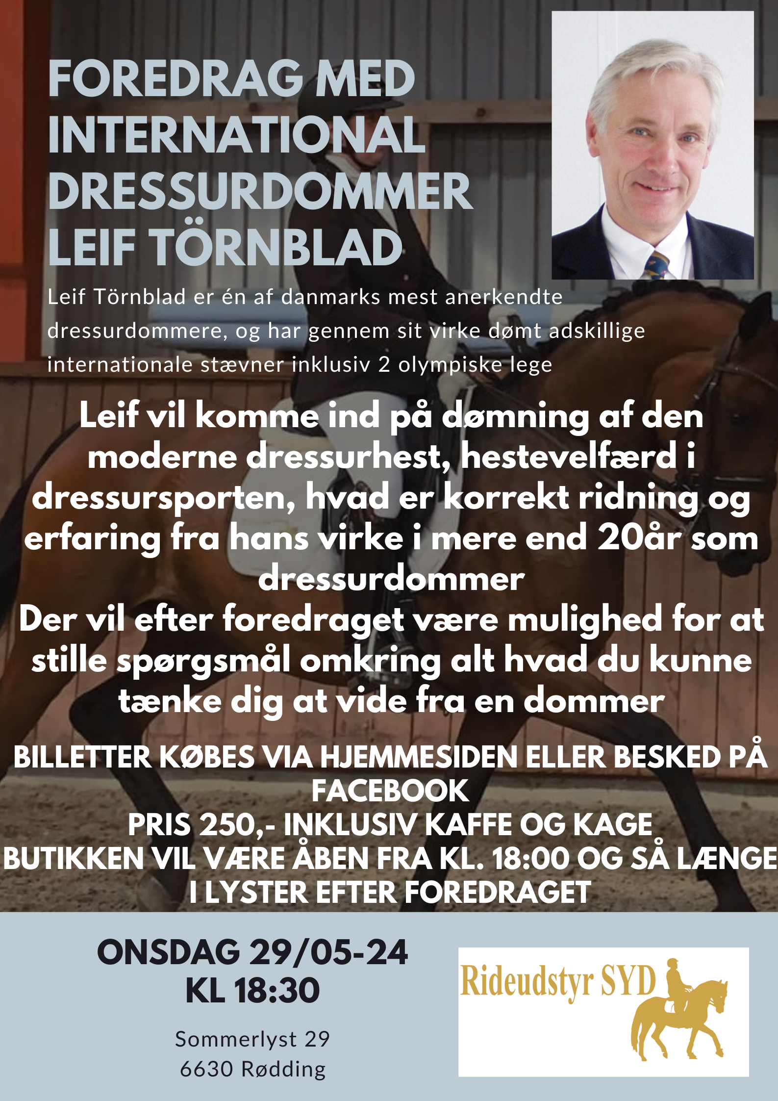 Foredrag med Leif Trnblad 29/05-24