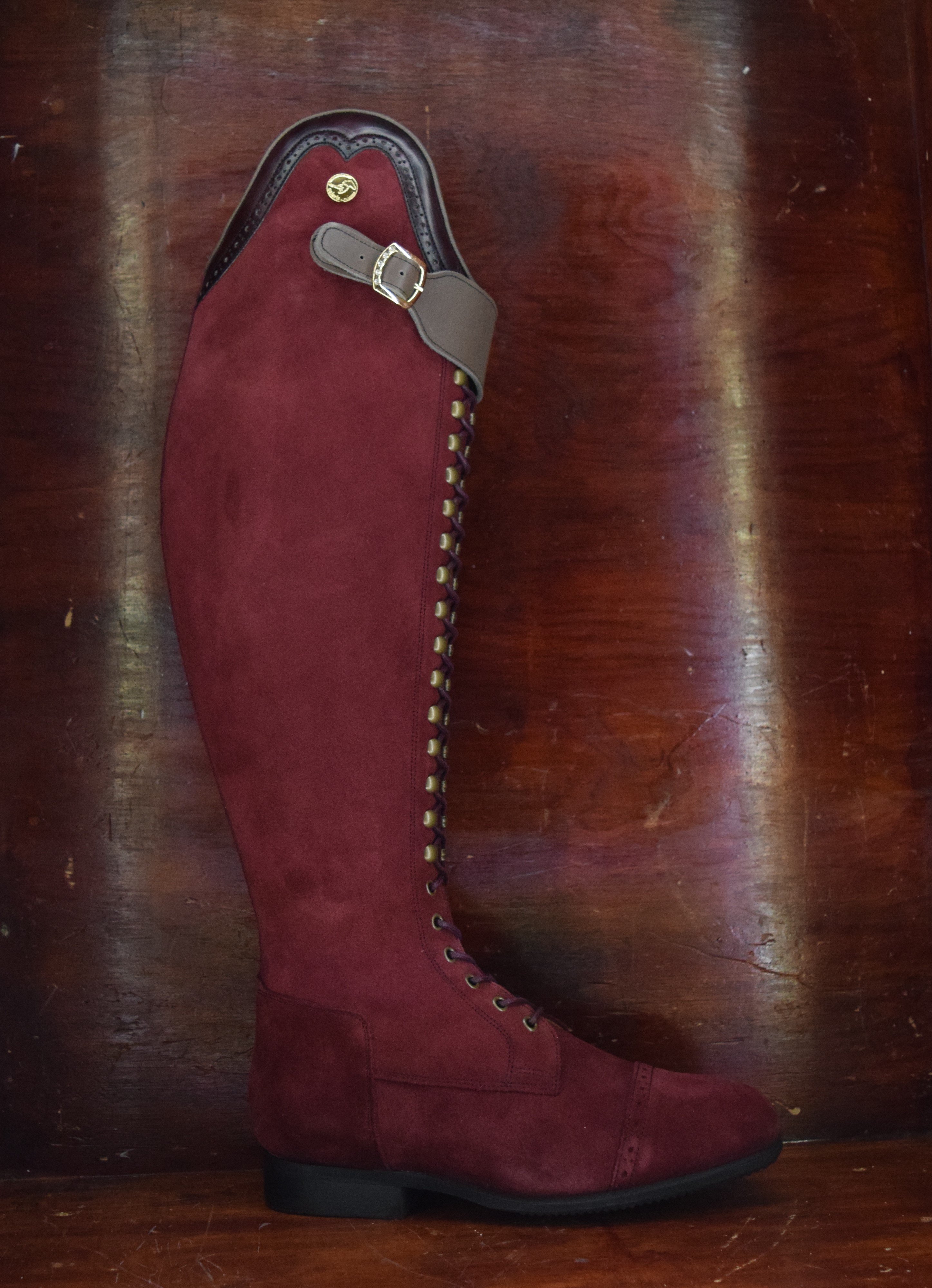 Celeris Bia Bordeaux nubuk