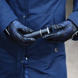 Equetech Inferno Vandtt Vinterjakke Navy