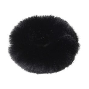 SD Elastik Fake Fur Sort