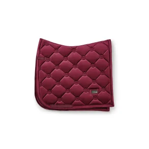 Equestrian Stockholm Sadelunderlag Merlot Velvet