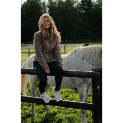 Marengo Teddy jakke Brun