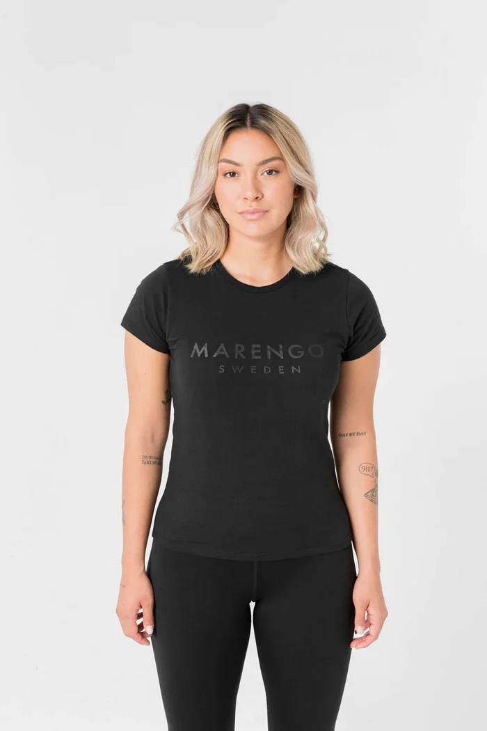 Marengo signature t-shirt sort