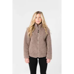 Marengo Teddy jakke Brun