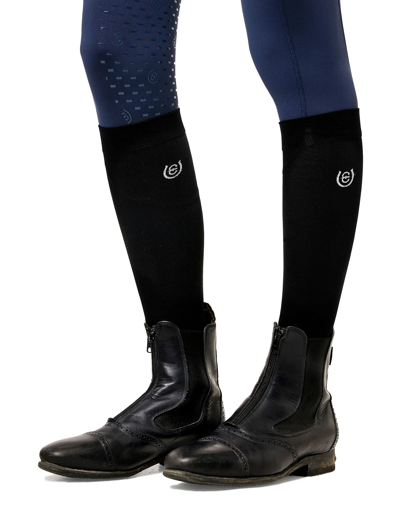 Equestrian Stockholm Sokker ultralight Sort