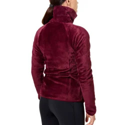 Equestrian Stockholm Velvet Fleecejakke Merlot