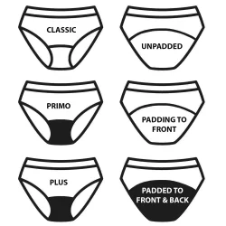 Equetech Bikini Brief Trusser Nude