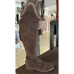 Celeris Bia Chocolate Brown Suede m/lam
