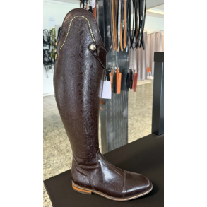 Celeris Olivia Handpolished brown embossed