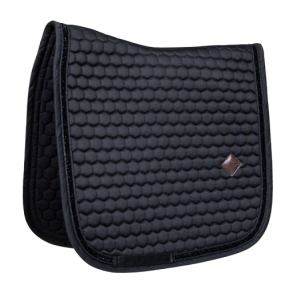 Kentucky Sadelunderlag Glitter band Sort