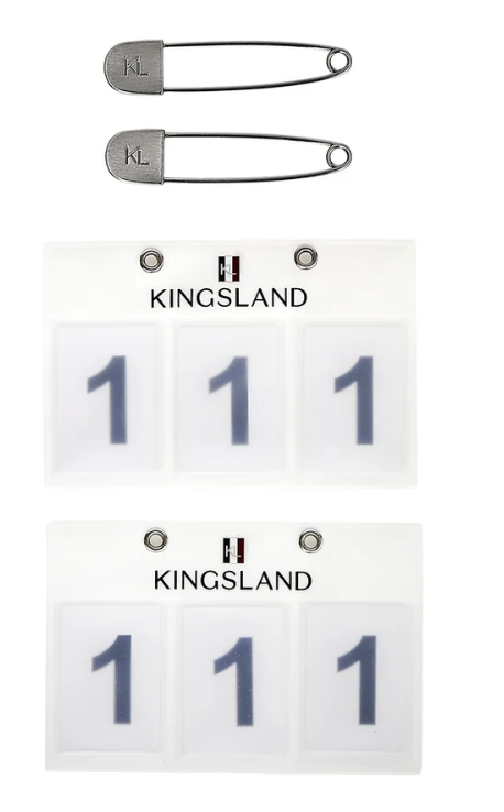 Kingsland St�vnenummer 2-pak Hvid