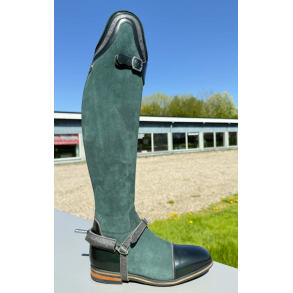 Celeris Olivia Green Suede