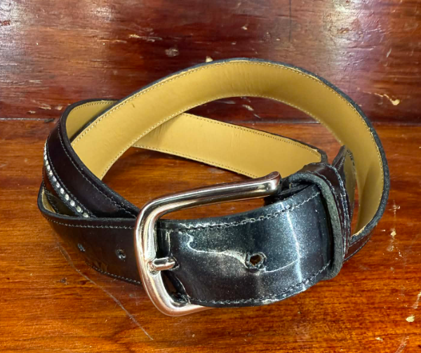 Celeris B�lte med sten Silver glitter gloss 90